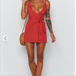 Lorient Linen Dress from Beginning Boutique